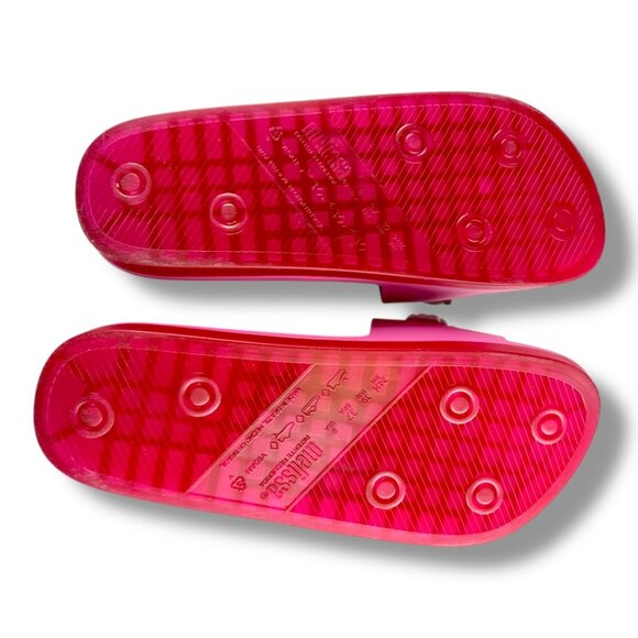 Melissa Beach Slide Sandal Next Gen + BT21 Pink Size W8 EU39 - Picture 10 of 10